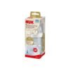 nuk nature sense glass baby bottle with silicone teat 0 to 6 months 120 ml.webp